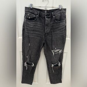 Urban Outfitters BDG Black Distressed Jeans